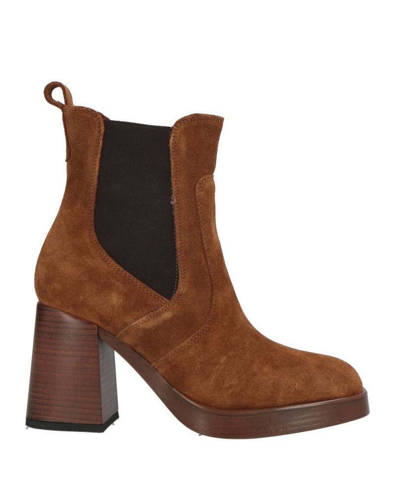 FABBRICA DEI COLLI Stiefelette Damen Kamel von FABBRICA DEI COLLI