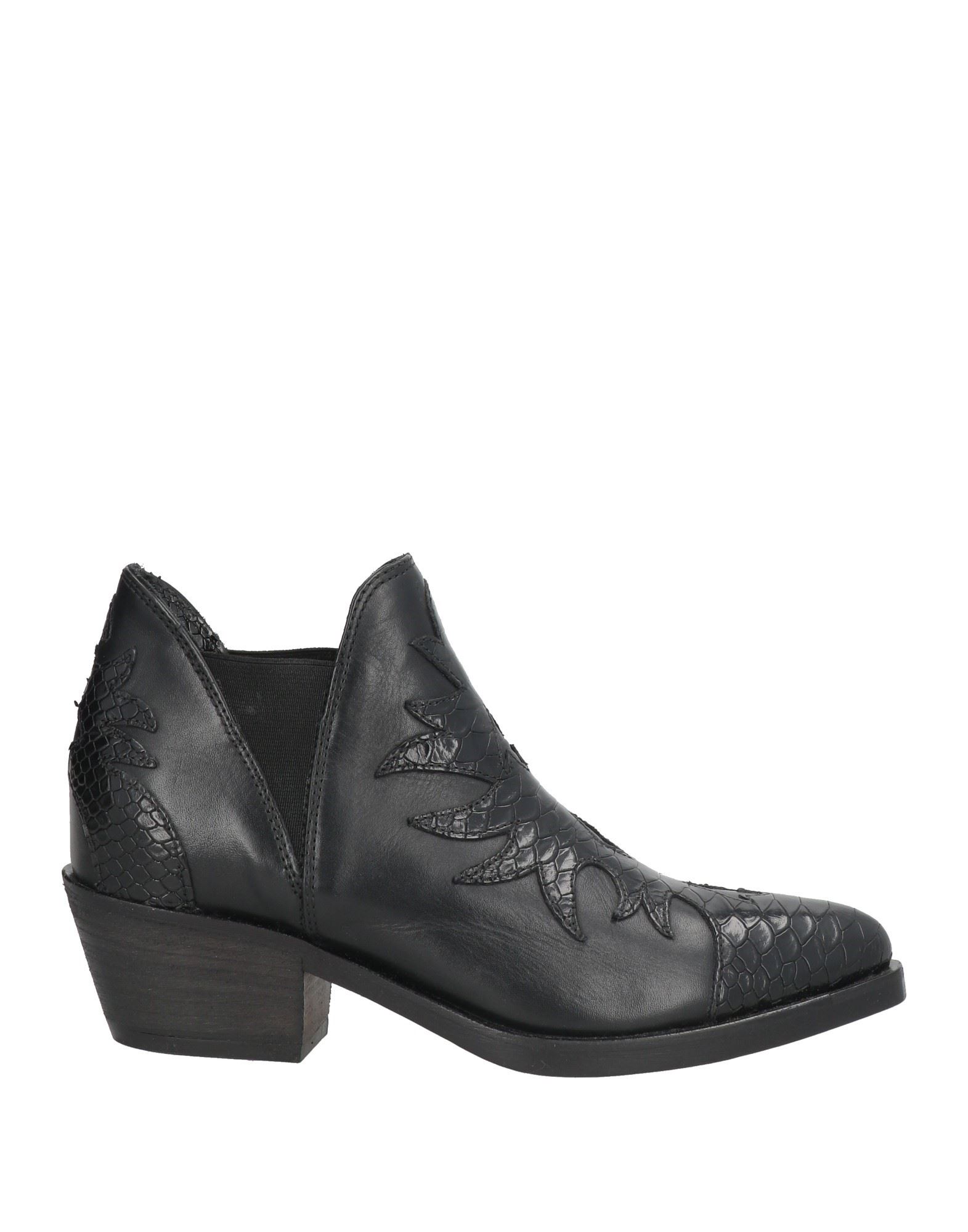 FABBRICA DEI COLLI Stiefelette Damen Schwarz von FABBRICA DEI COLLI