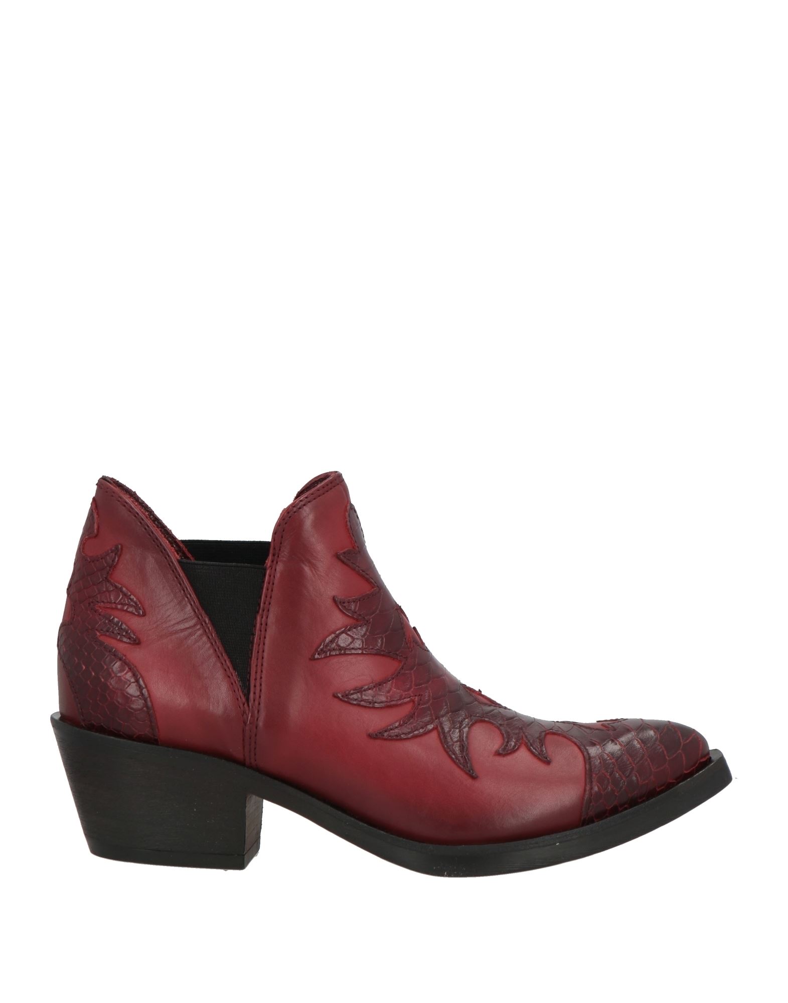 FABBRICA DEI COLLI Stiefelette Damen Ziegelrot von FABBRICA DEI COLLI