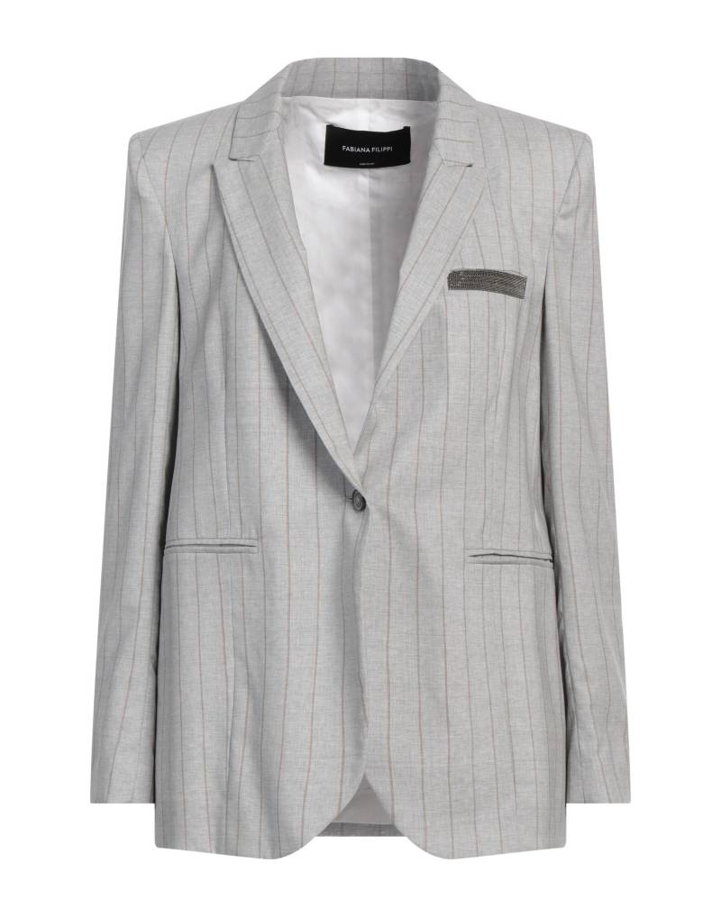 FABIANA FILIPPI Blazer Damen Grau von FABIANA FILIPPI