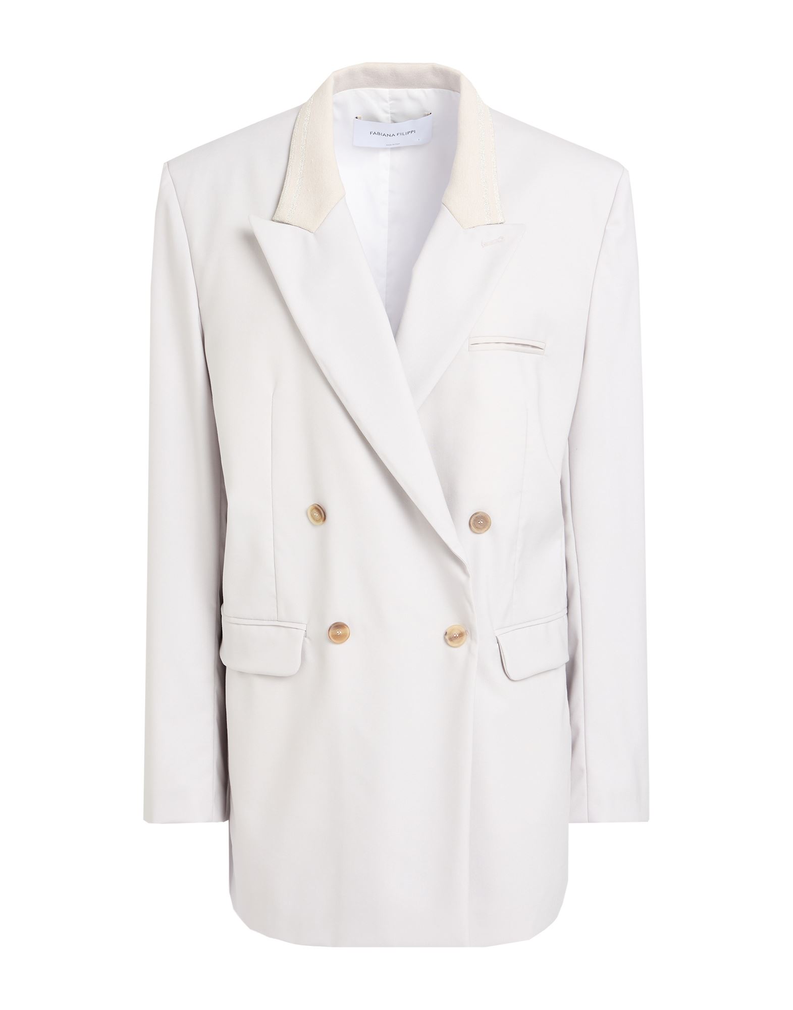 FABIANA FILIPPI Blazer Damen Hellgrau von FABIANA FILIPPI