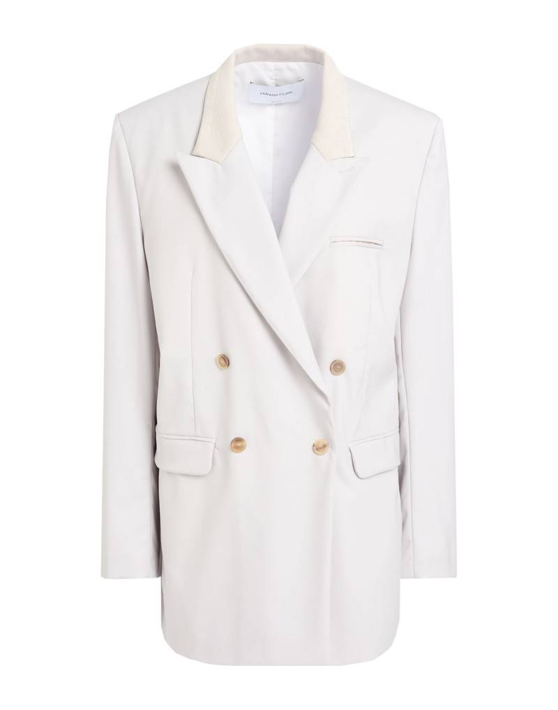 FABIANA FILIPPI Blazer Damen Hellgrau von FABIANA FILIPPI