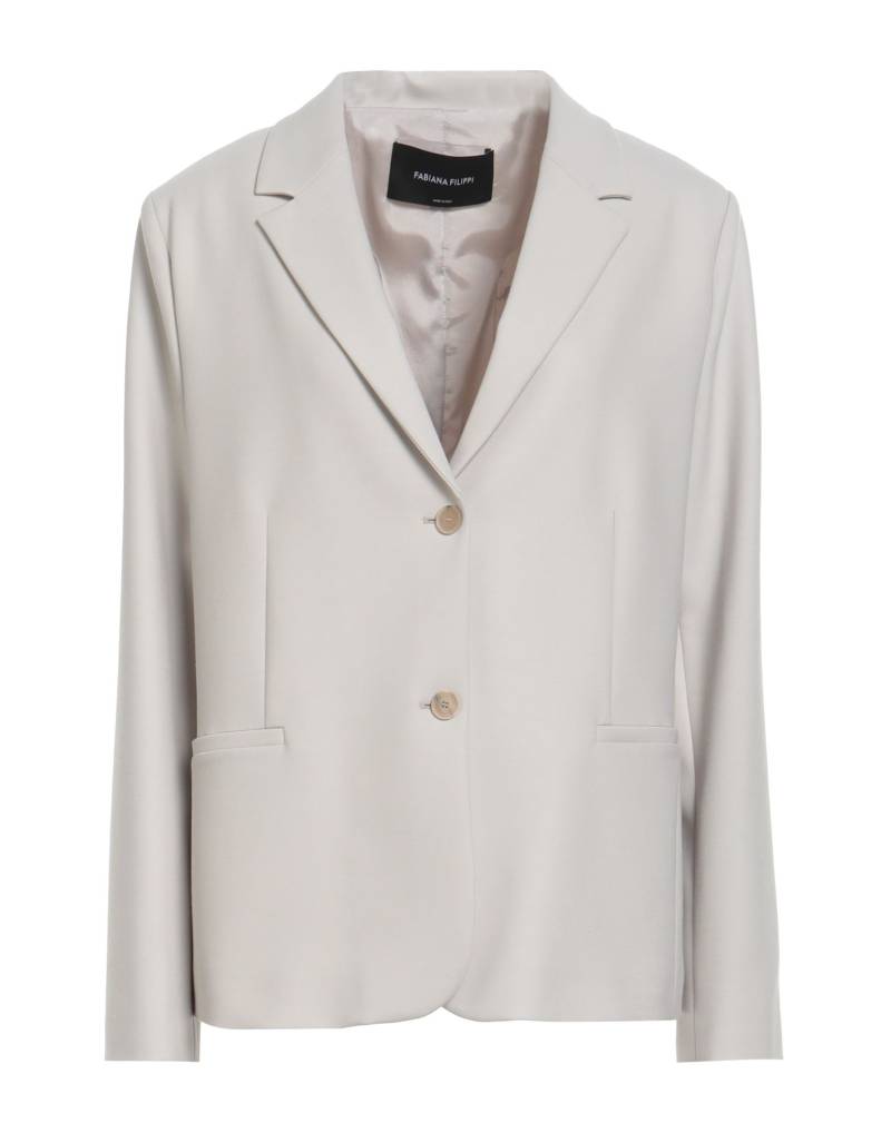 FABIANA FILIPPI Blazer Damen Hellgrau von FABIANA FILIPPI