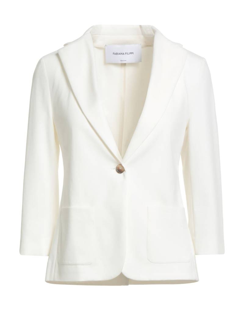 FABIANA FILIPPI Blazer Damen Off white von FABIANA FILIPPI