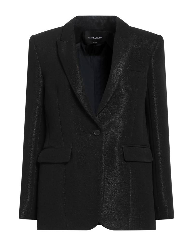 FABIANA FILIPPI Blazer Damen Schwarz von FABIANA FILIPPI