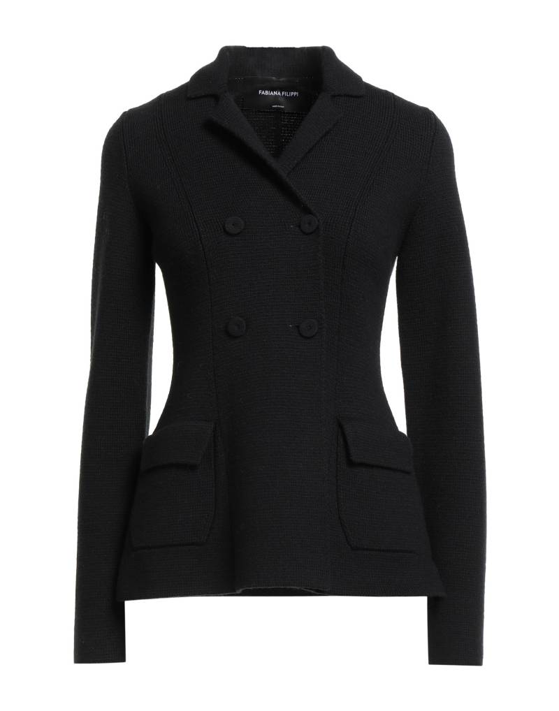FABIANA FILIPPI Blazer Damen Schwarz von FABIANA FILIPPI