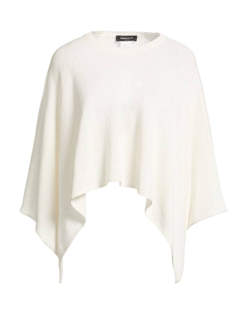 FABIANA FILIPPI Cape Damen Weiß von FABIANA FILIPPI