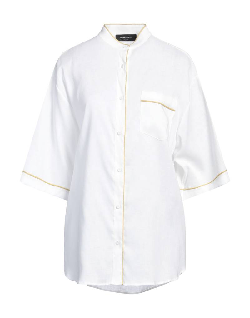 FABIANA FILIPPI Hemd Damen Weiß von FABIANA FILIPPI