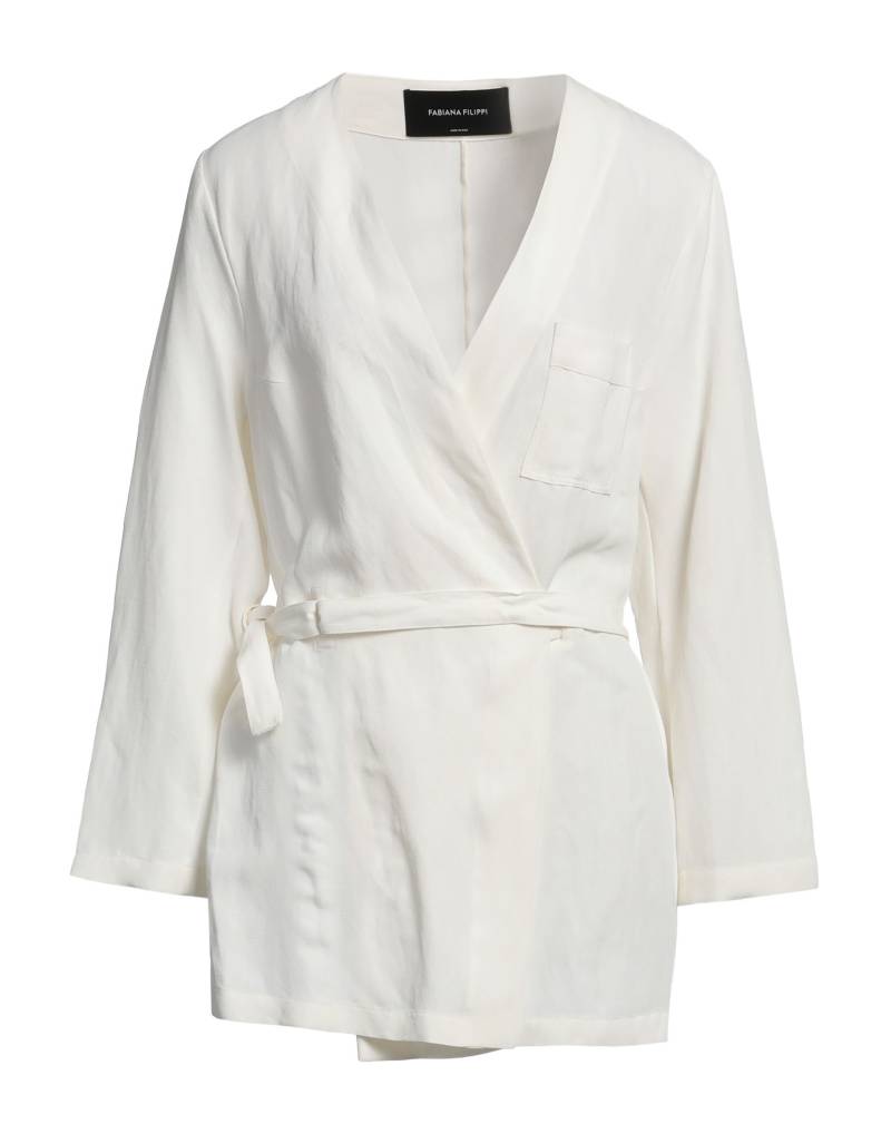 FABIANA FILIPPI Jacke & Anorak Damen Off white von FABIANA FILIPPI