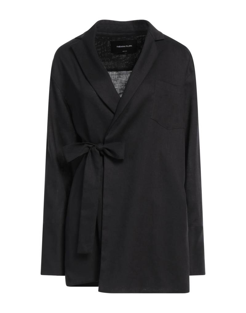 FABIANA FILIPPI Jacke & Anorak Damen Schwarz von FABIANA FILIPPI