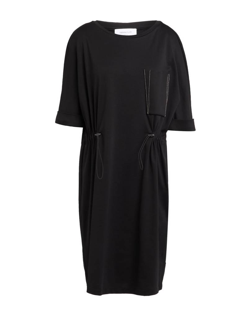 FABIANA FILIPPI Midi-kleid Damen Schwarz von FABIANA FILIPPI