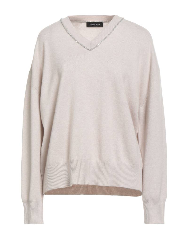 FABIANA FILIPPI Pullover Damen Beige von FABIANA FILIPPI