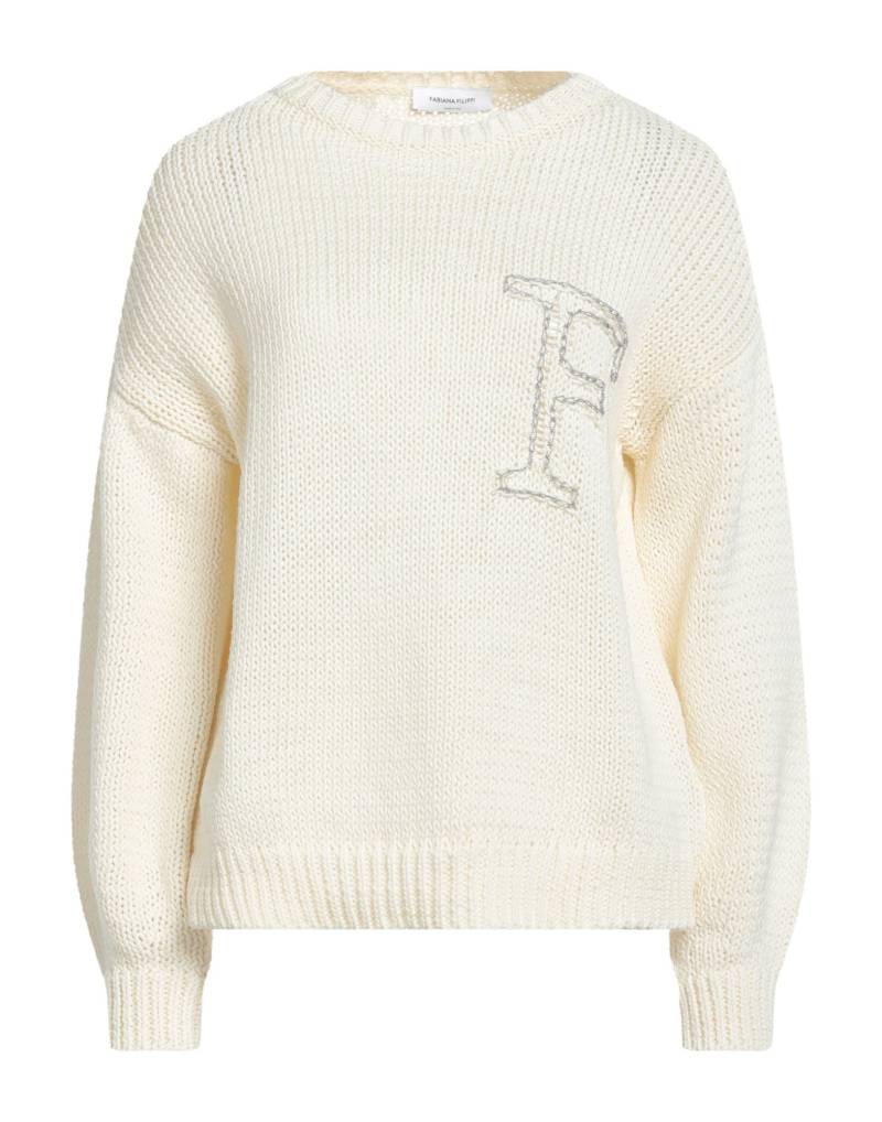 FABIANA FILIPPI Pullover Damen Cremeweiß von FABIANA FILIPPI