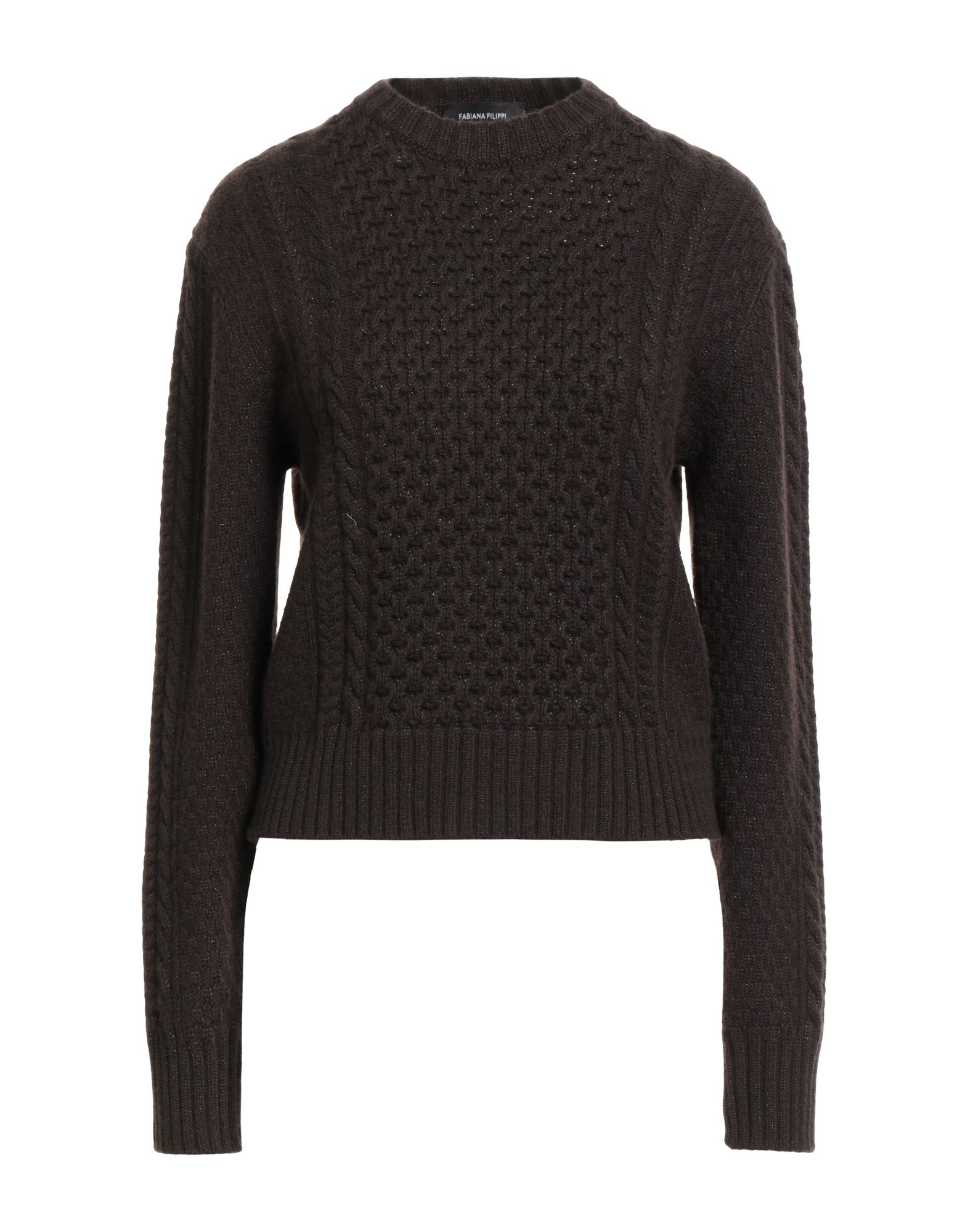 FABIANA FILIPPI Pullover Damen Dunkelbraun FABIANA FILIPPI Pullover Damen Dunkelbraun von FABIANA FILIPPI