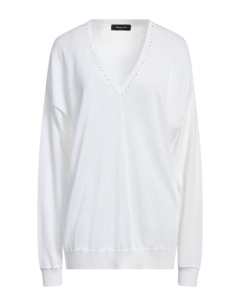 FABIANA FILIPPI Pullover Damen Elfenbein von FABIANA FILIPPI