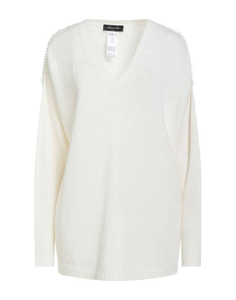FABIANA FILIPPI Pullover Damen Elfenbein von FABIANA FILIPPI