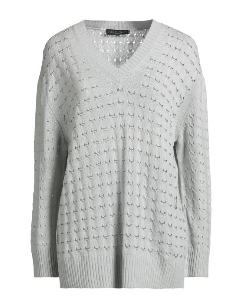 FABIANA FILIPPI Pullover Damen Hellgrau von FABIANA FILIPPI