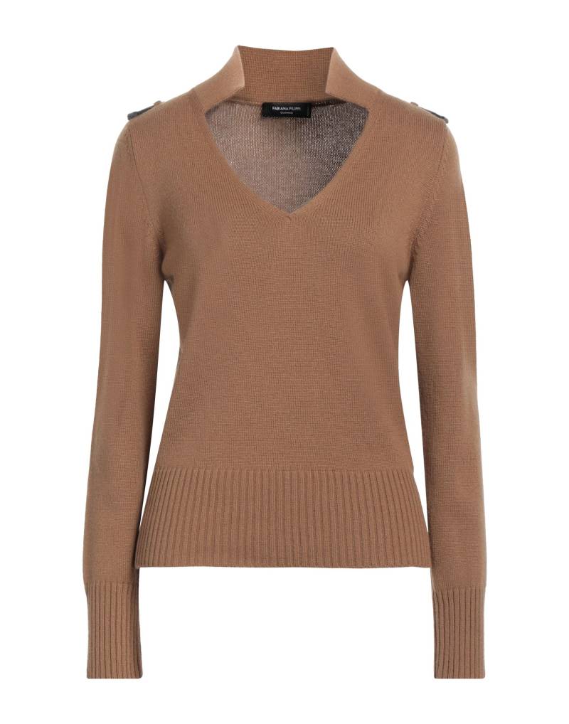 FABIANA FILIPPI Pullover Damen Kamel von FABIANA FILIPPI