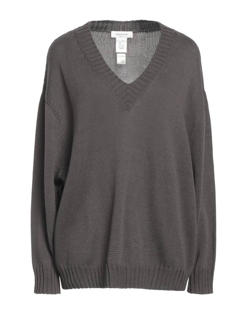 FABIANA FILIPPI Pullover Damen Maulwurfsgrau von FABIANA FILIPPI