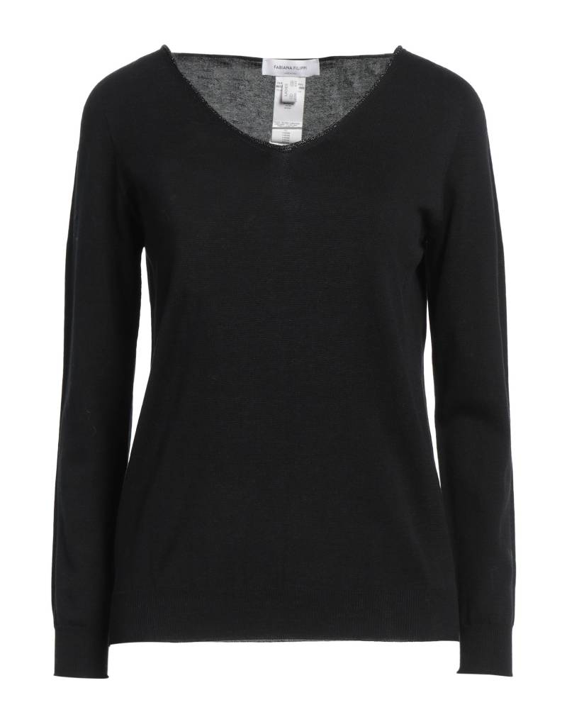 FABIANA FILIPPI Pullover Damen Schwarz von FABIANA FILIPPI