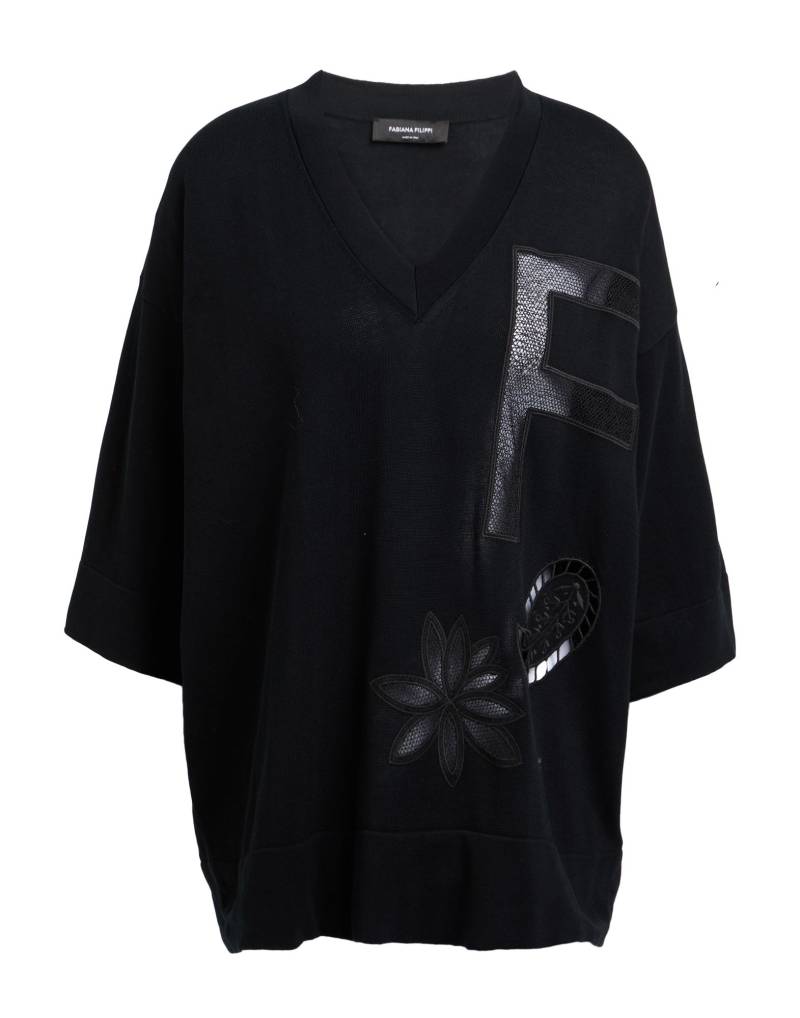 FABIANA FILIPPI Pullover Damen Schwarz von FABIANA FILIPPI
