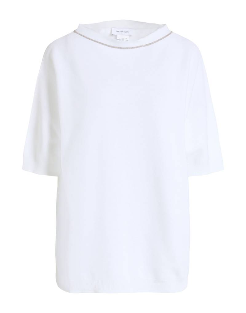 FABIANA FILIPPI Pullover Damen Weiß von FABIANA FILIPPI