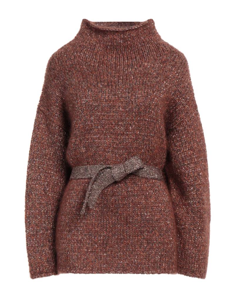 FABIANA FILIPPI Rollkragenpullover Damen Braun von FABIANA FILIPPI