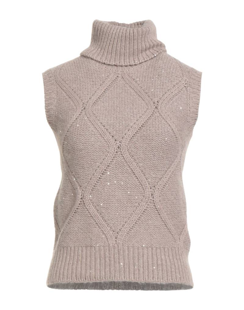 FABIANA FILIPPI Rollkragenpullover Damen Maulwurfsgrau von FABIANA FILIPPI