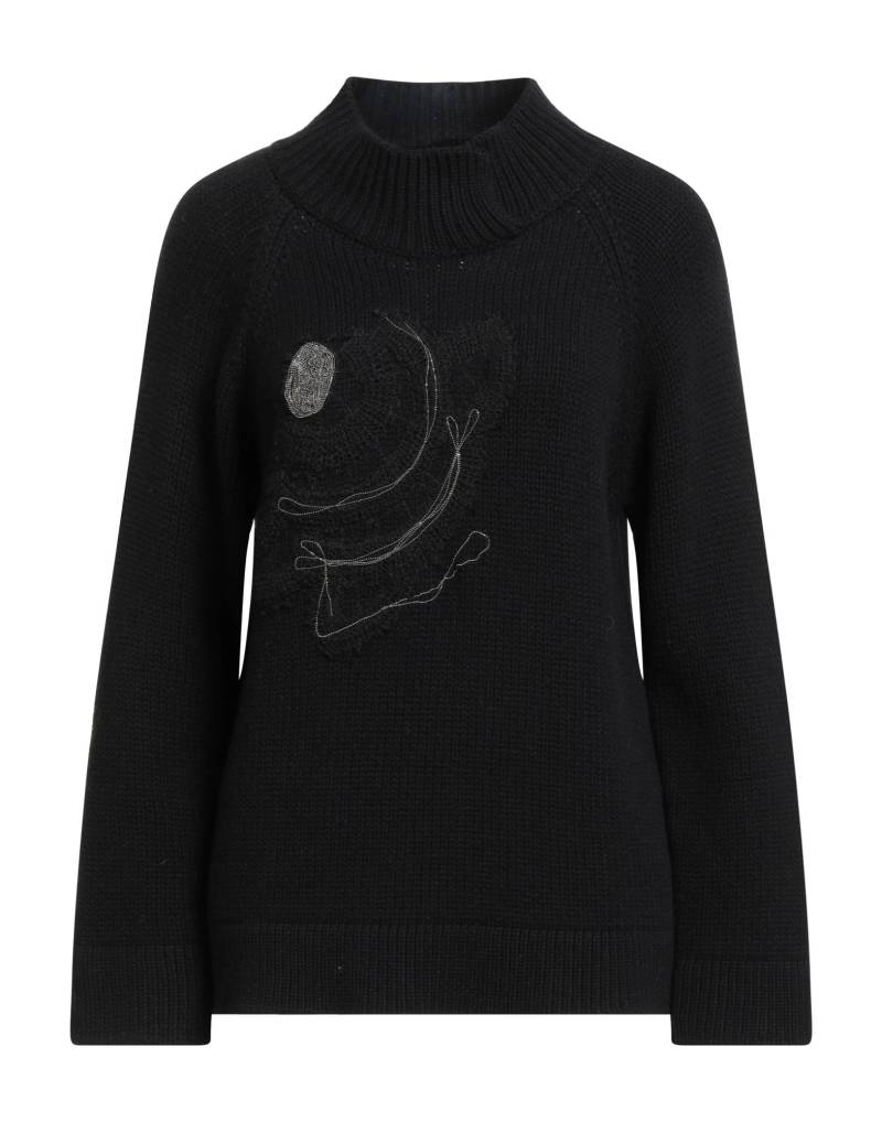 FABIANA FILIPPI Rollkragenpullover Damen Schwarz von FABIANA FILIPPI