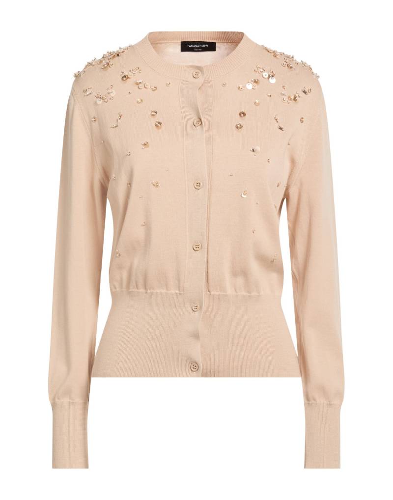 FABIANA FILIPPI Strickjacke Damen Beige von FABIANA FILIPPI
