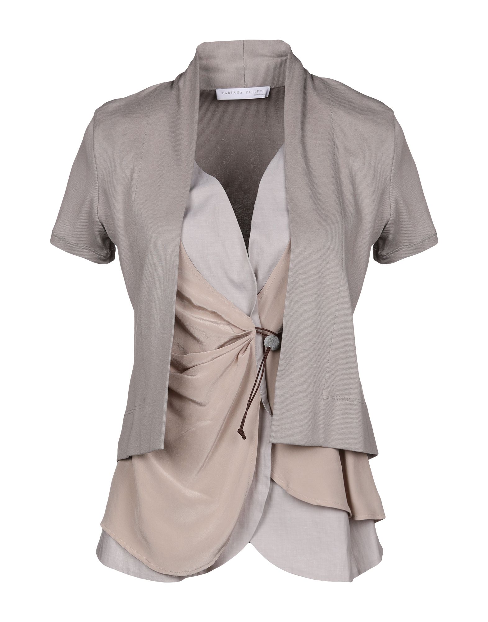 FABIANA FILIPPI Strickjacke Damen Grau von FABIANA FILIPPI