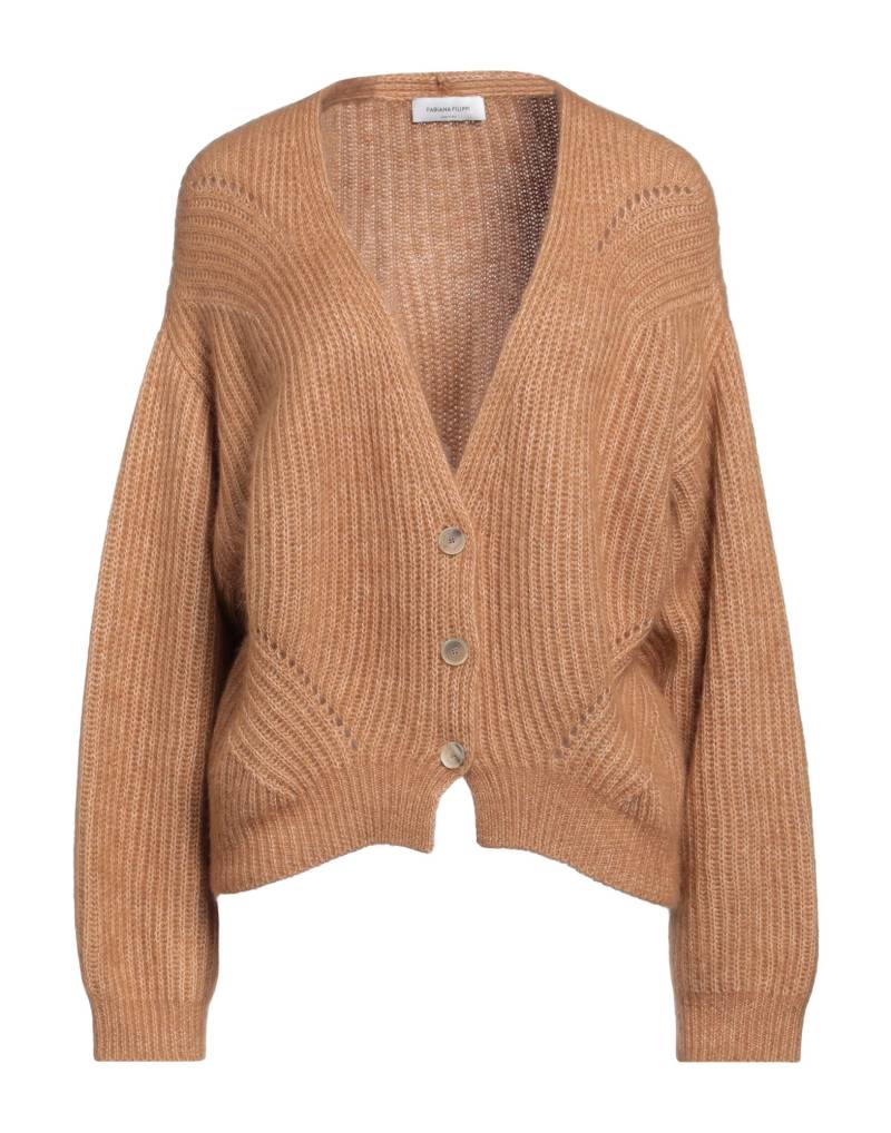 FABIANA FILIPPI Strickjacke Damen Kamel von FABIANA FILIPPI