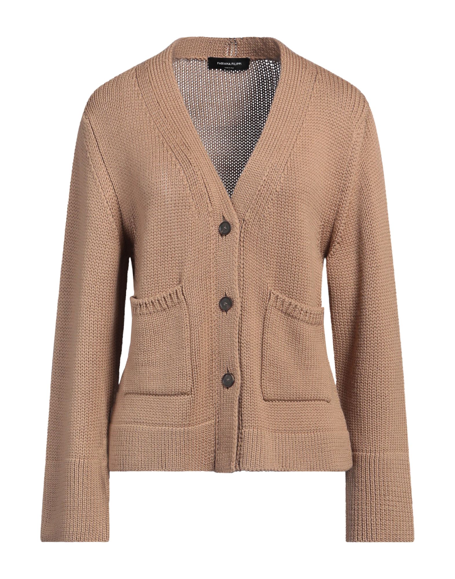 FABIANA FILIPPI Strickjacke Damen Kamel FABIANA FILIPPI Strickjacke Damen Kamel von FABIANA FILIPPI