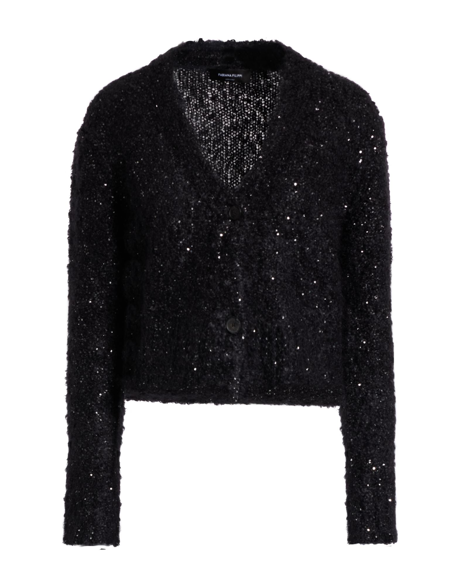 FABIANA FILIPPI Strickjacke Damen Schwarz von FABIANA FILIPPI
