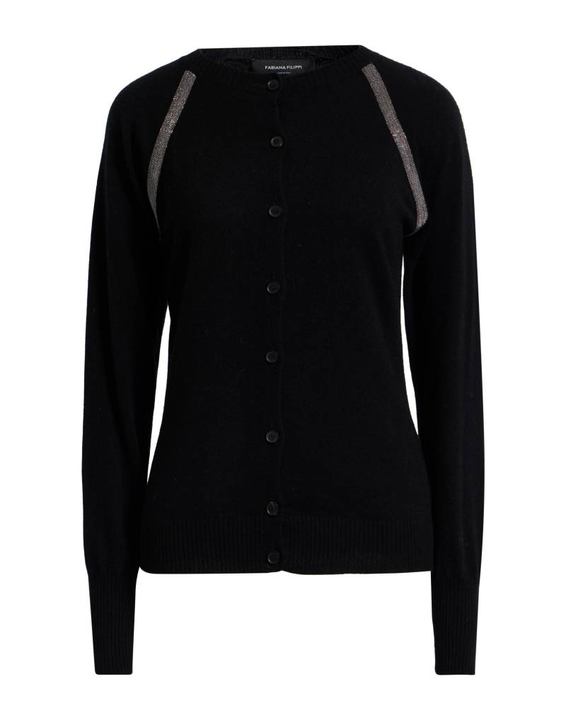 FABIANA FILIPPI Strickjacke Damen Schwarz von FABIANA FILIPPI
