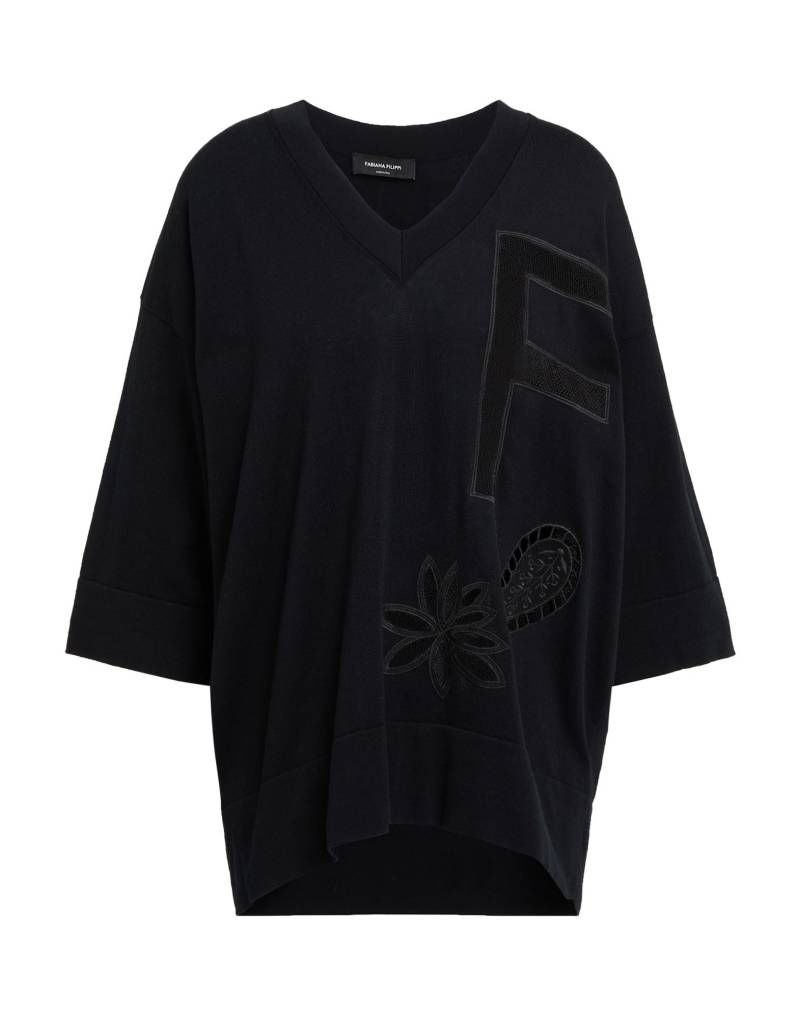 FABIANA FILIPPI Strickjacke Damen Schwarz von FABIANA FILIPPI