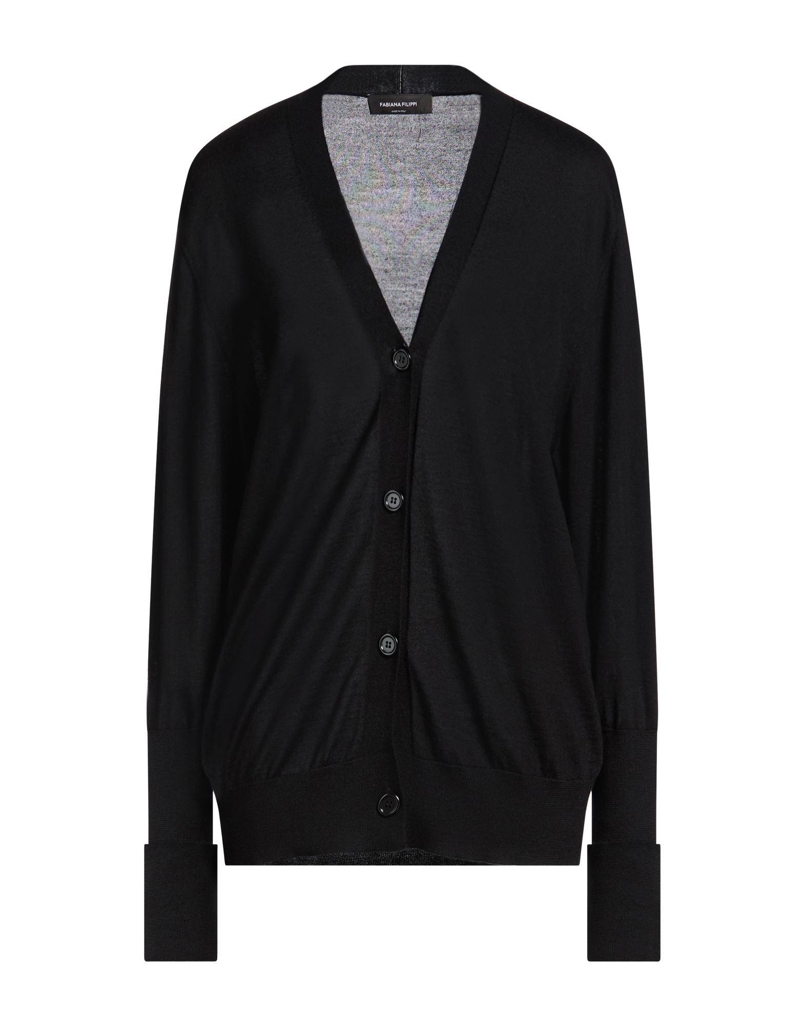 FABIANA FILIPPI Strickjacke Damen Schwarz von FABIANA FILIPPI