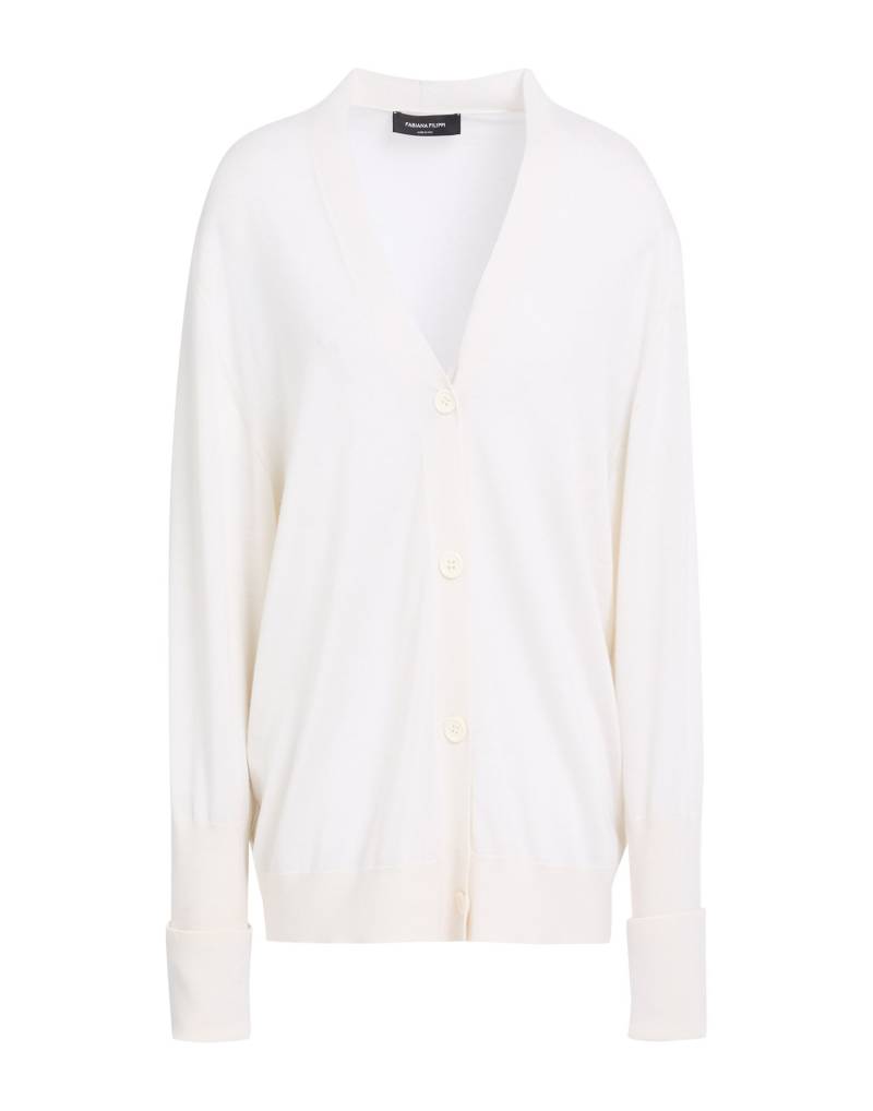 FABIANA FILIPPI Strickjacke Damen Weiß von FABIANA FILIPPI