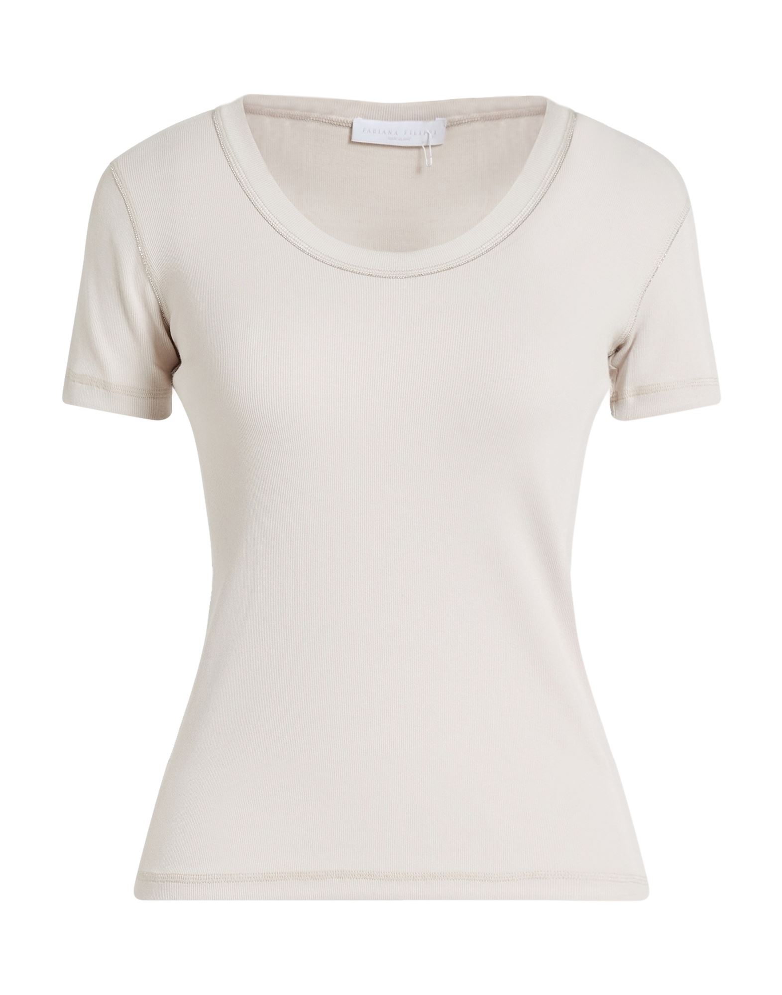 FABIANA FILIPPI T-shirts Damen Hellgrau von FABIANA FILIPPI