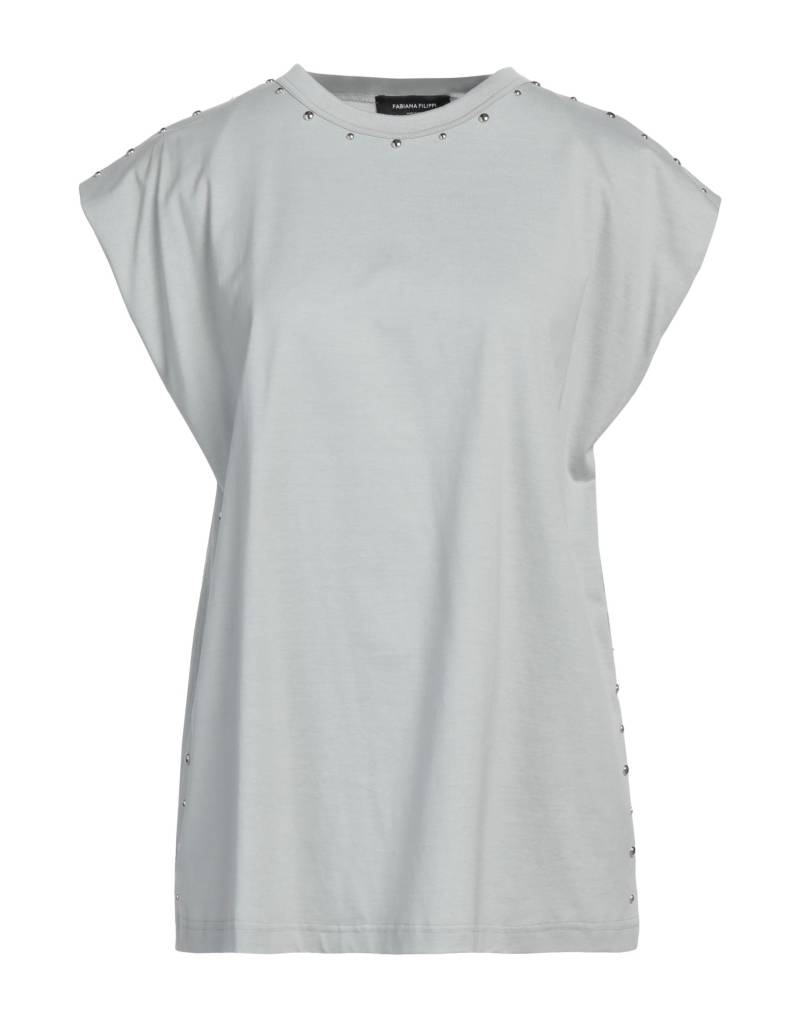 FABIANA FILIPPI T-shirts Damen Hellgrau von FABIANA FILIPPI