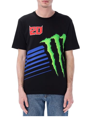 T-Shirt Man Fabio Quartararo Monster Energy - Big Monster Energy Logo-XL von FABIO QUARTARARO