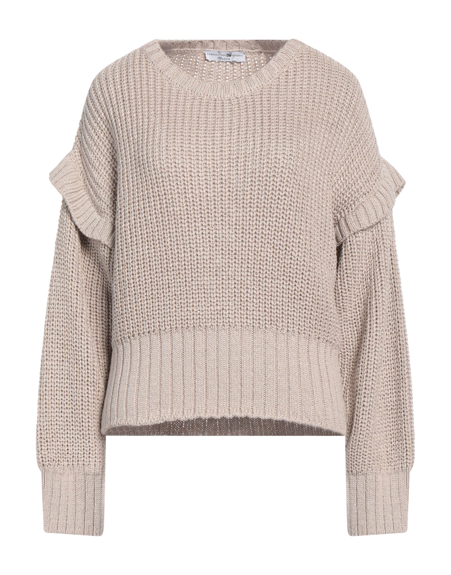 FABRICATION GÉNÉRAL Paris Pullover Damen Beige von FABRICATION GÉNÉRAL Paris