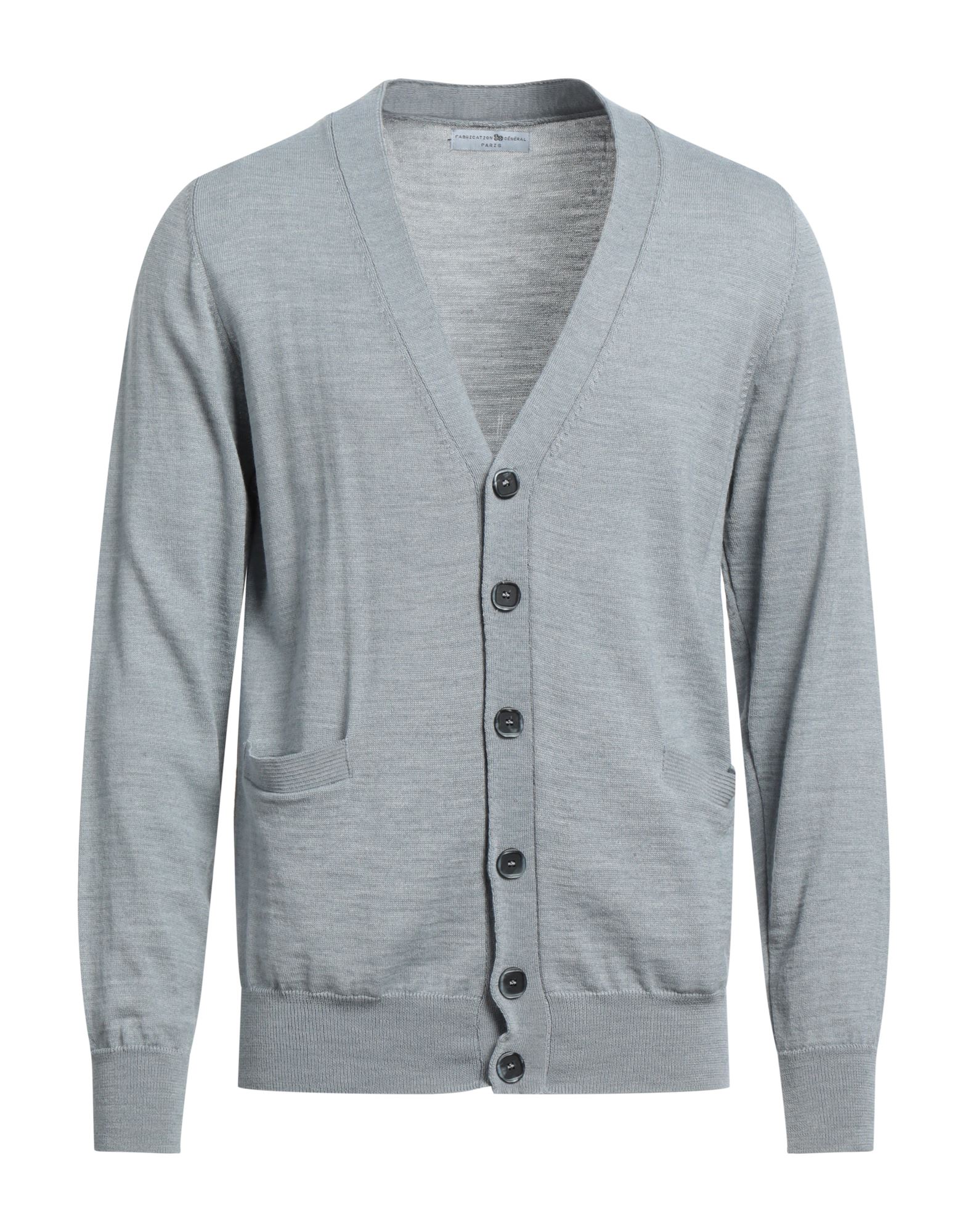 FABRICATION GÉNÉRAL Paris Strickjacke Herren Hellgrau von FABRICATION GÉNÉRAL Paris