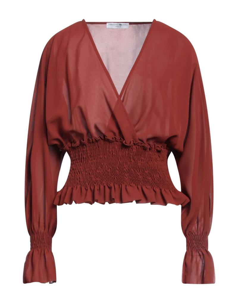 FABRICATION GÉNÉRAL Paris Top Damen Rostrot von FABRICATION GÉNÉRAL Paris