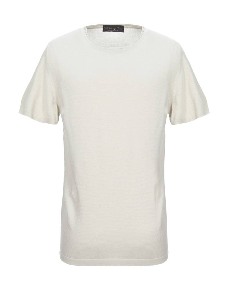 FABRIZIO DEL CARLO Pullover Herren Beige von FABRIZIO DEL CARLO