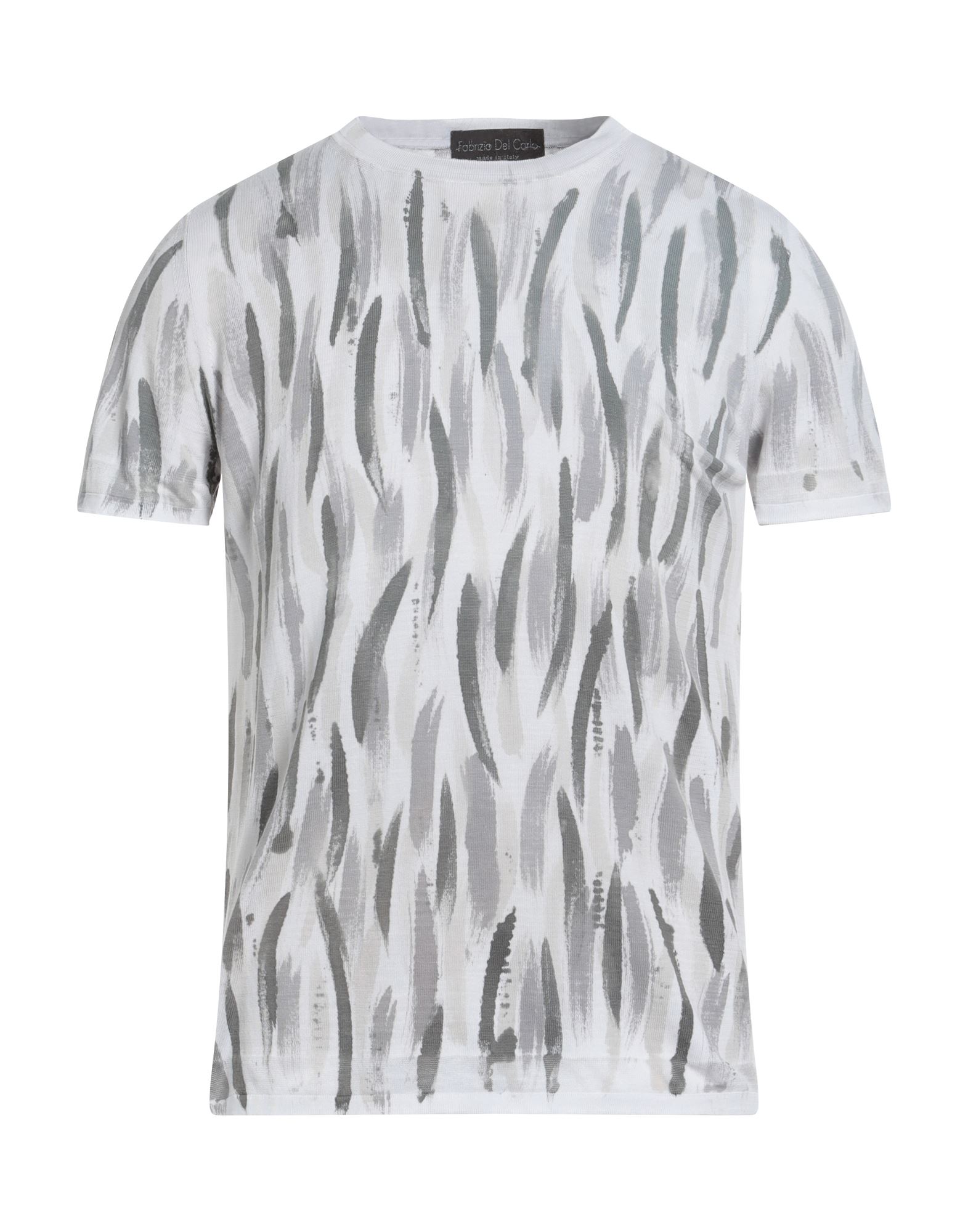 FABRIZIO DEL CARLO Pullover Herren Grau von FABRIZIO DEL CARLO