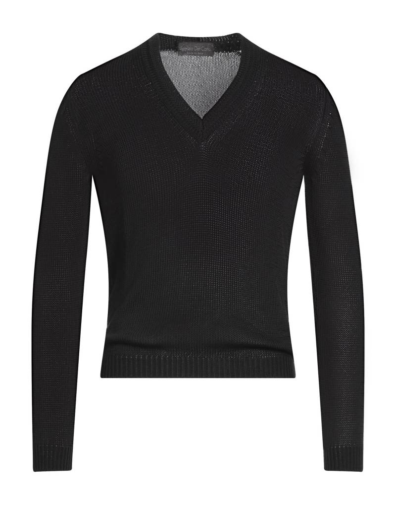 FABRIZIO DEL CARLO Pullover Herren Schwarz von FABRIZIO DEL CARLO