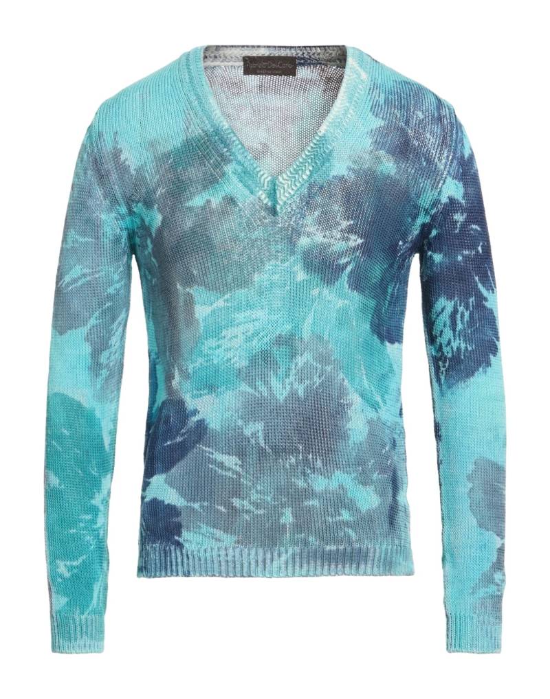 FABRIZIO DEL CARLO Pullover Herren Tūrkis von FABRIZIO DEL CARLO