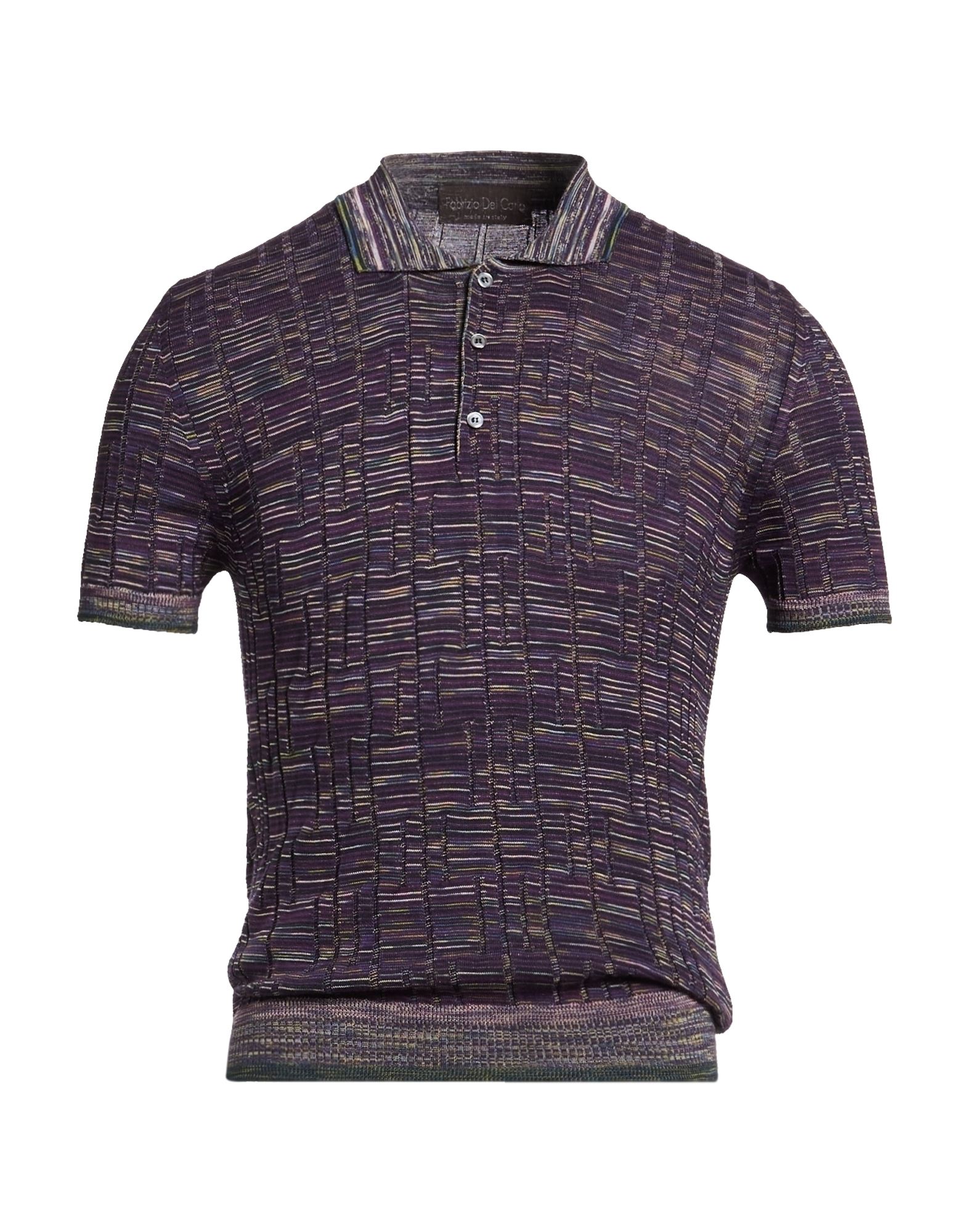 FABRIZIO DEL CARLO Pullover Herren Violett von FABRIZIO DEL CARLO