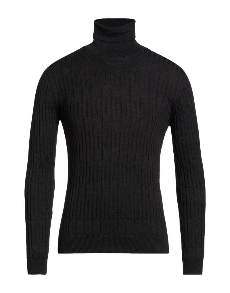 FABRIZIO DEL CARLO Rollkragenpullover Herren Braungrau von FABRIZIO DEL CARLO